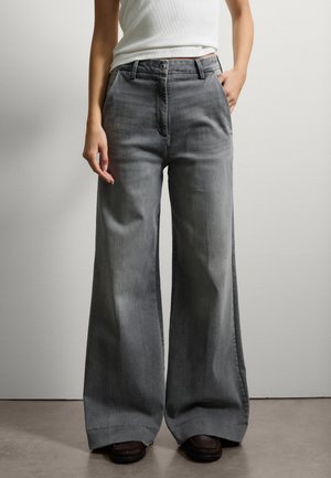Jeans a zampa - light grey