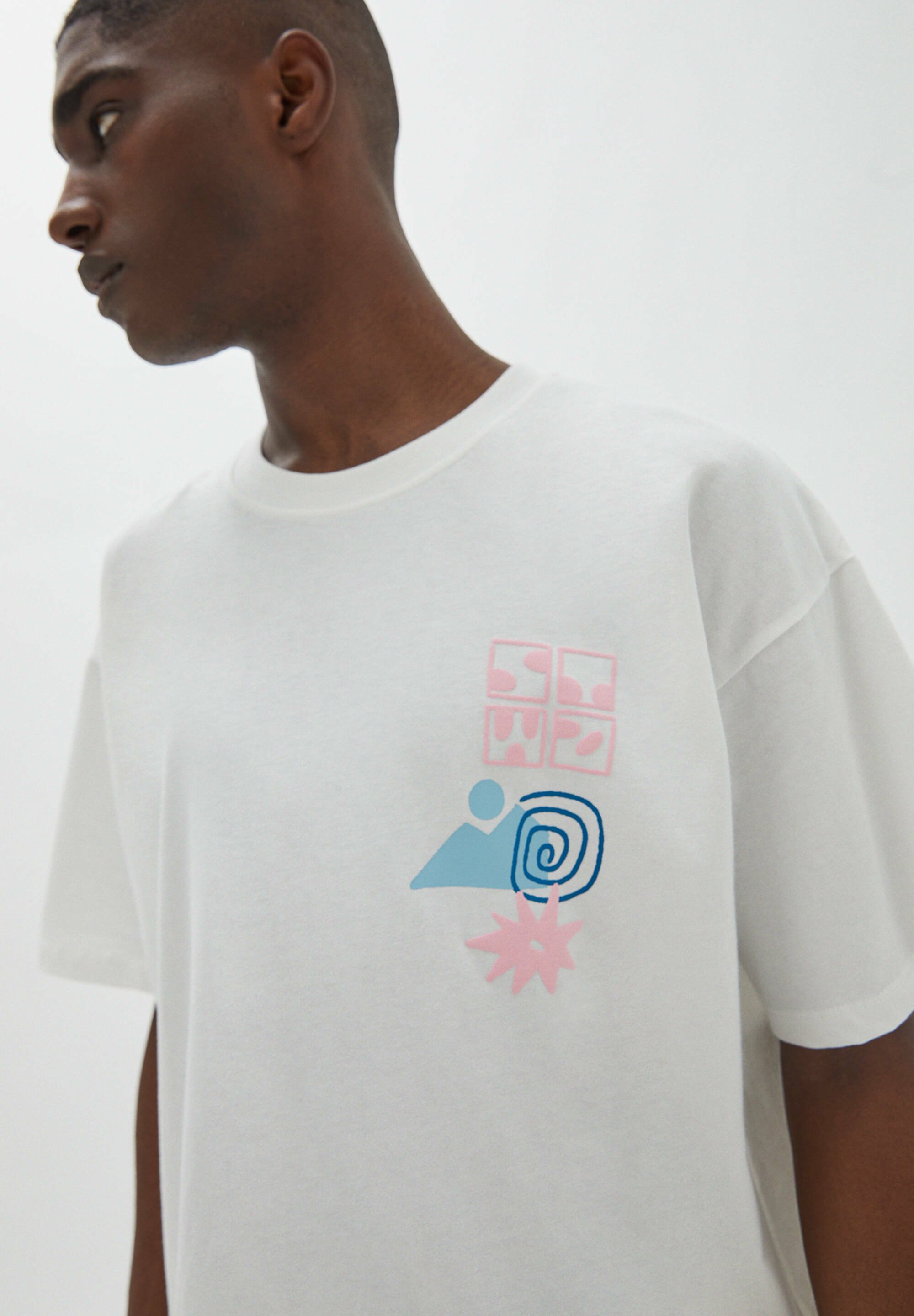 Herren MIT ABSTRAKTEM PRINT - T-Shirt print Herren MIT ABSTRAKTEM PRINT - T-Shirt print