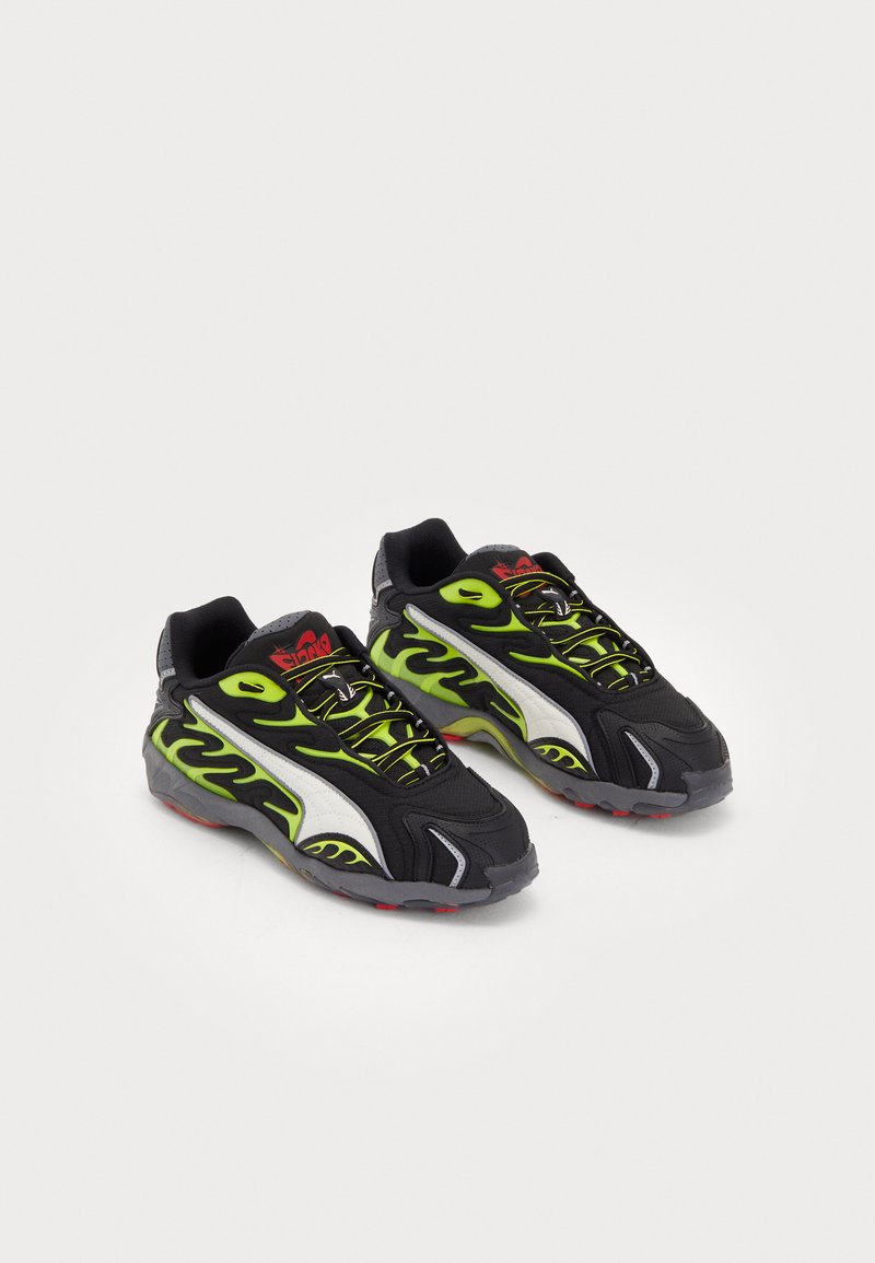 Puma - PUMA X A$AP ROCKY INHALE UNISEX - Tossud - black/warm white/lime pow, Suurenda