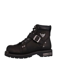 BRAKE BUCKLE  - Cowboy- / bikerstøvlette - black