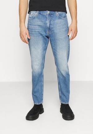 MID RISE NORMAL FIT - Brīva piegriezuma džinsi - denim dark