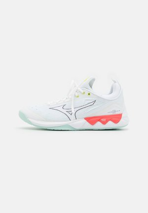 WAVE LUMINOUS 2 - Lentopallokengät - white/obsidian/cayenne