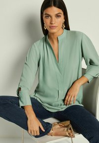 Next LONG SLEEVE OVERHEAD  - Bluse - sage green