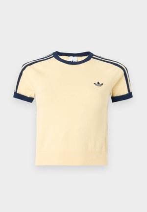adidas Originals, T-shirt imprimé - warm vanilla/night indigo