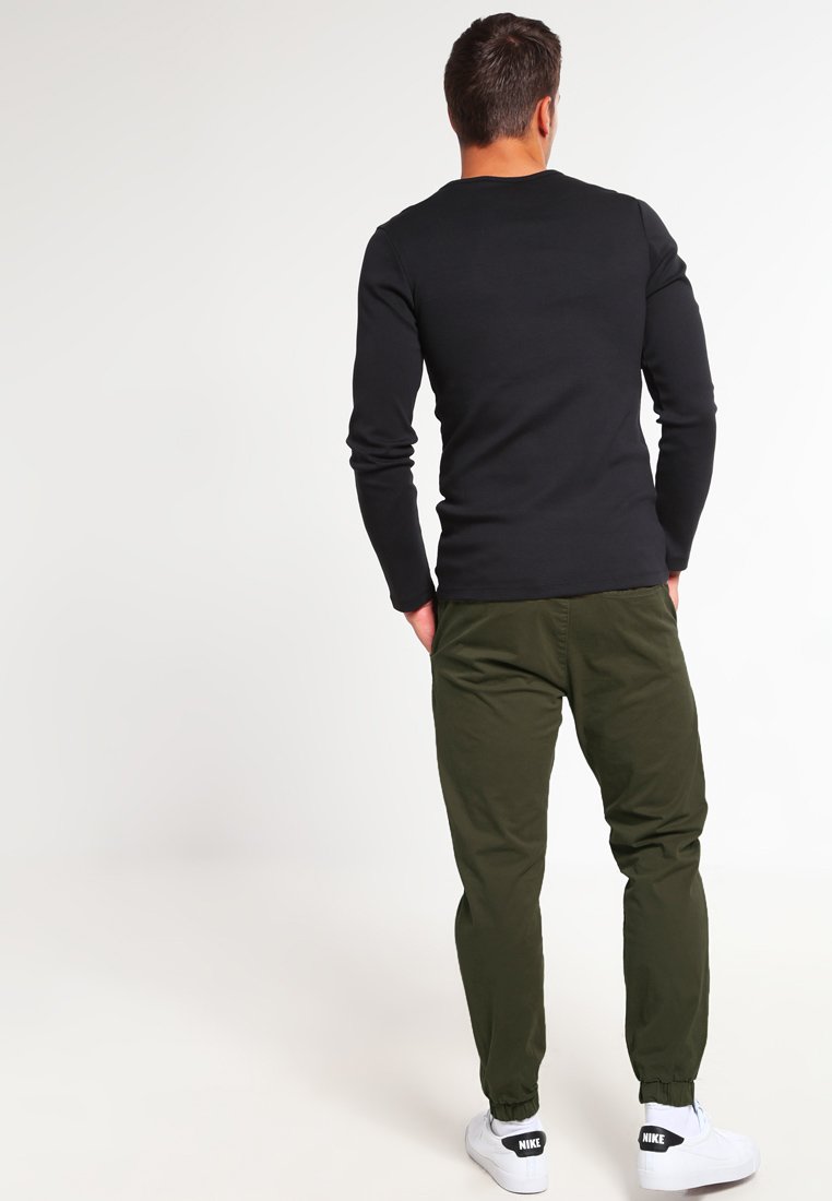 Jack \u0026 Jones JJIVEGA JJLANE - Stoffhose - olive night/oliv - Zalando.de