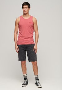 Superdry & Co ESSENTIAL LOGO - Top - punch pink marl