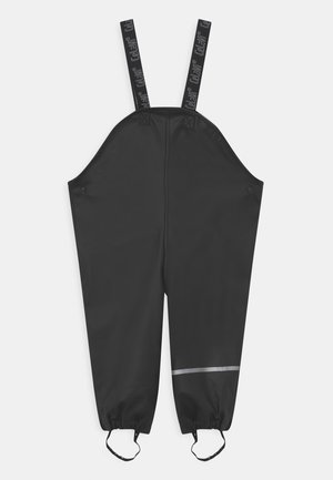 RAINWEAR PANTS SOLID UNISEX - Pantaloni impermeabili - black