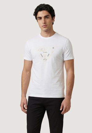 TRIANGLE HD - T-Shirt print - white