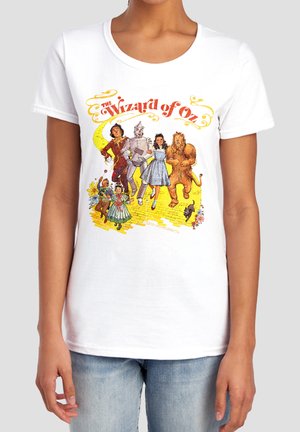 Cotton Soul, THE WIZARD OF OZCLASSIC BRICK ROAD - Print T-shirt - white