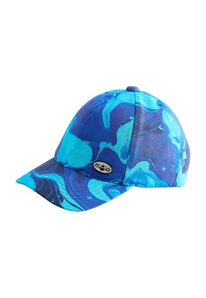 Cappellino - blue marble print