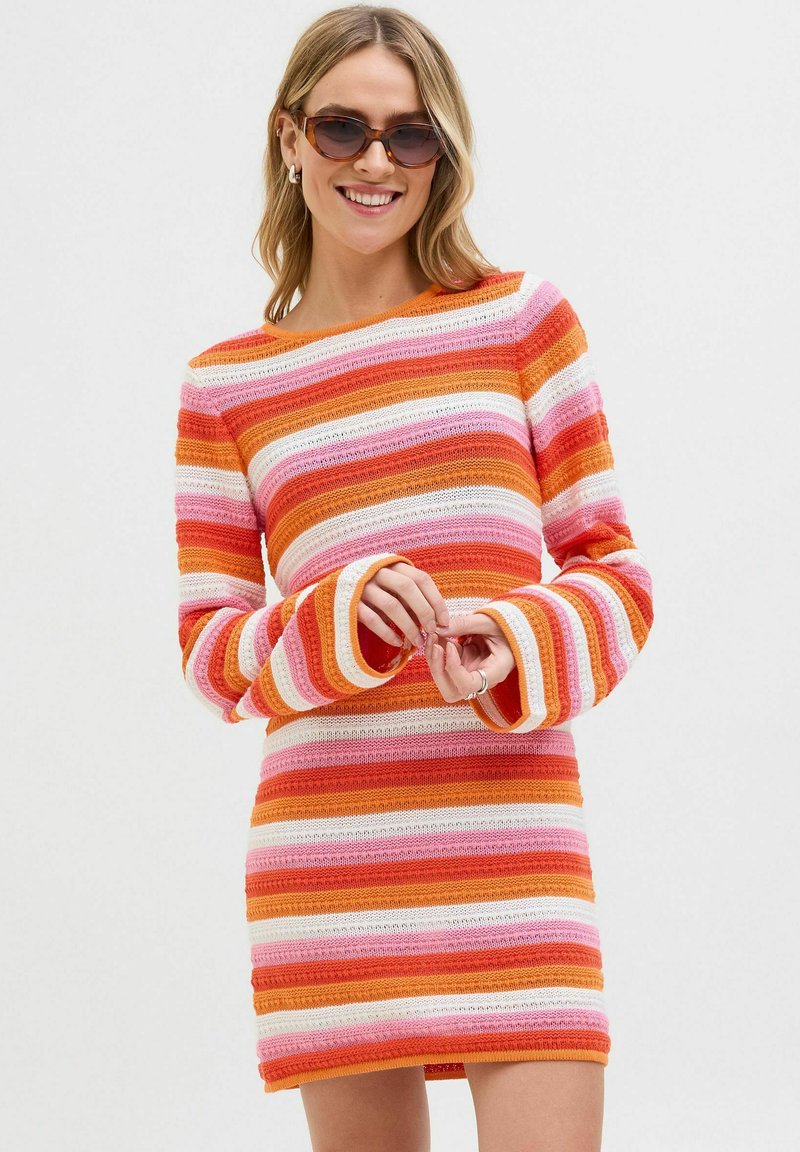 JJXX Robe fourreau - persimmon orange