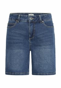 OXMIRA REGULAR FIT - Denimshorts - mid blue denim