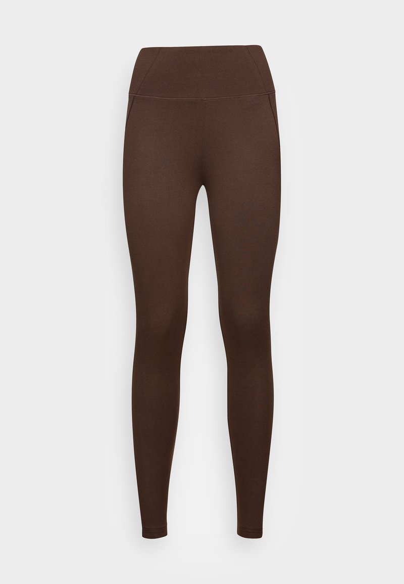 Vero Moda VMINA - Leggings - coffee bean/marrón - Zalando.es