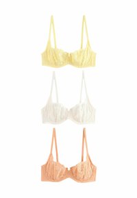 Next - 3 PACK - Reggiseno con ferretto - lemon yellow Immagine in miniatura 1
