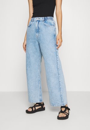LINEAR TROUSERS - Straight leg jeans - summer blue