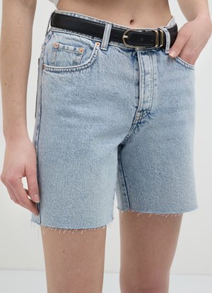 Calliope PCHIA BERMUDA CUT  - Short en jean - blu