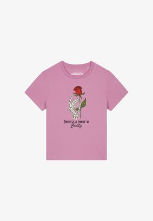 watapparel, TIMELESS IMMORTAL BEAUTY - T-shirt print - bubble pink