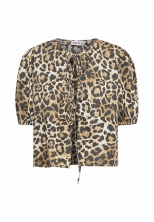 ICHI IXTAIANA - Bluse - cornstalk leo print