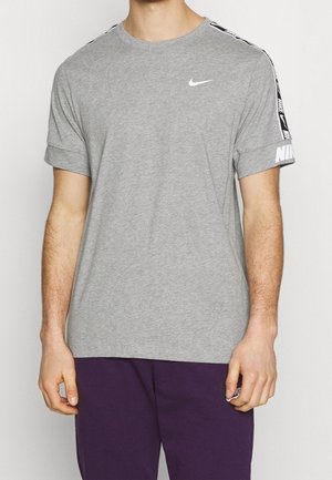 T-shirt print - mottled dark grey