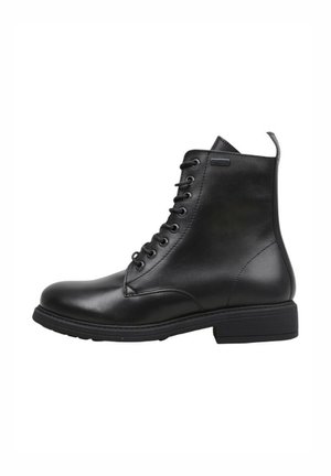 LUNAS - Bottines à lacets - black
