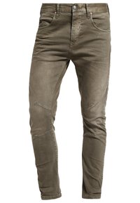 Jack & Jones JJILUKE JJECHO - Vaqueros tapered - olive night