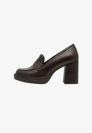 Tamaris, TROTTEUR - Plateaupumps - mahogany