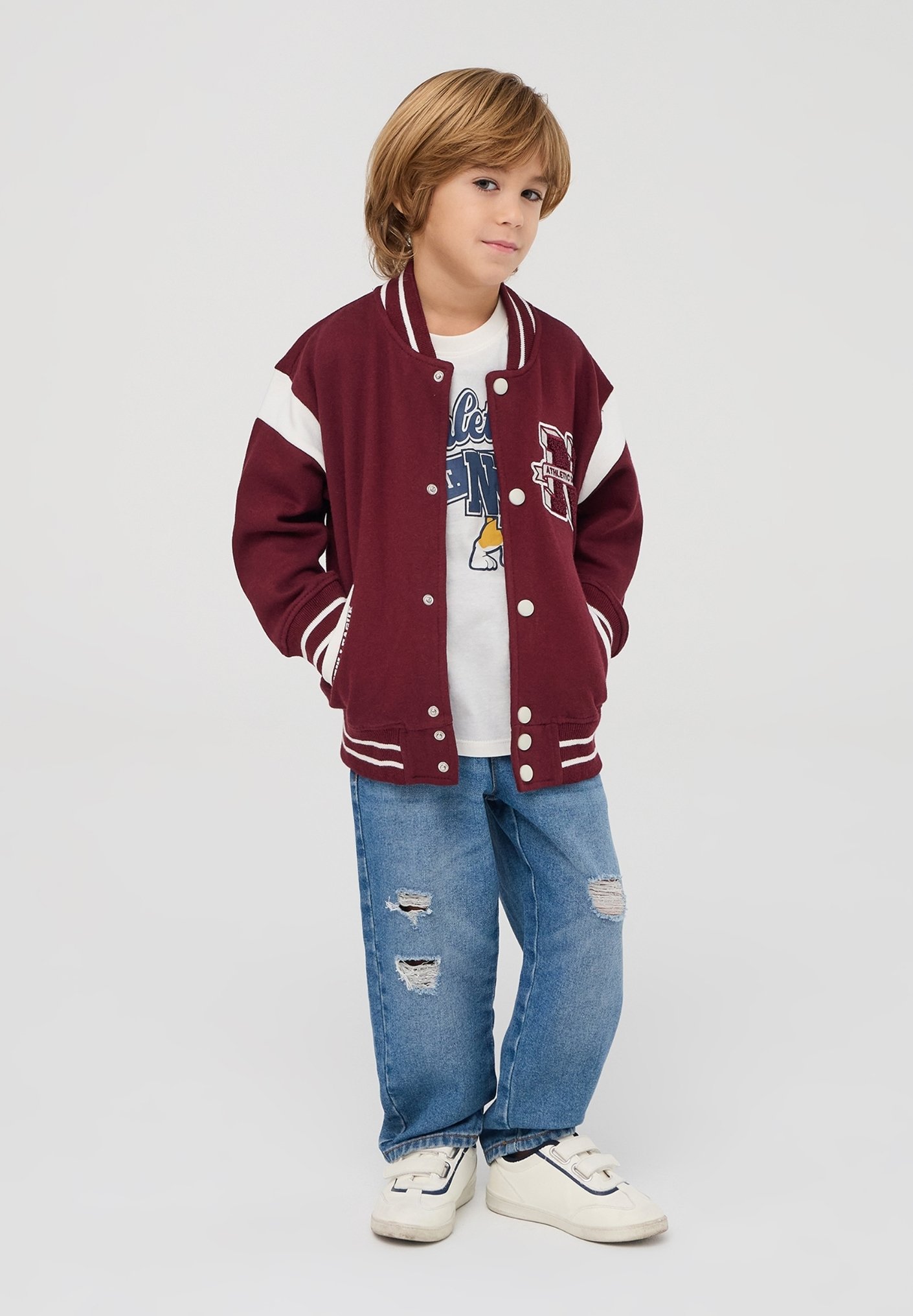 Terranova Giubbotto Bomber bordeaux