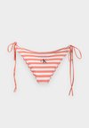 SIDE TIE BOTTOM GRAPHIC MONOGRAM - Bikiniunderdel - orange