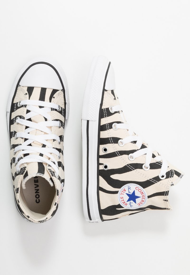 Converse CHUCK TAYLOR ALL STAR ZEBRA PRINT Hightop trainers black