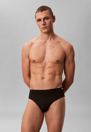 Badehose Slip - black