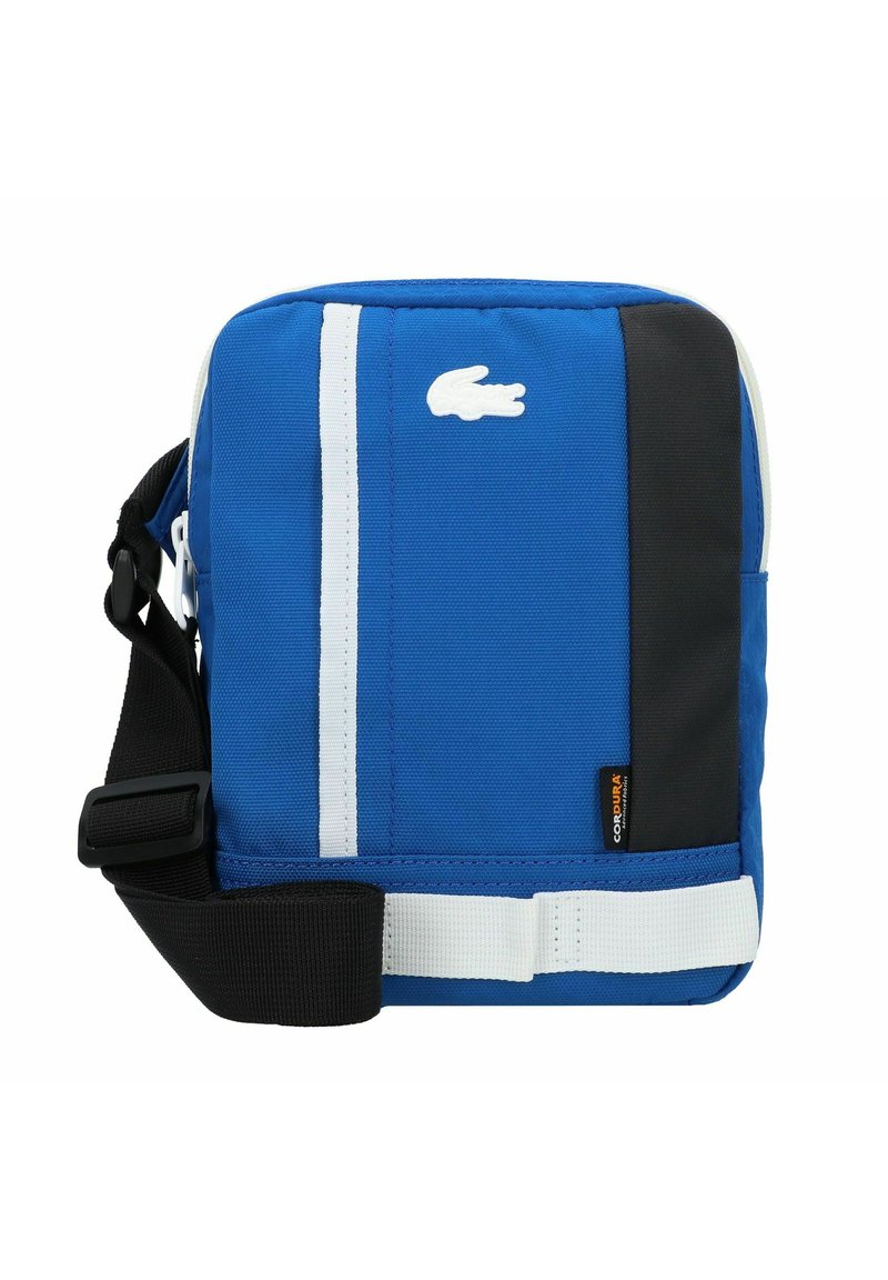 Lacoste VERTICAL 17,5 CM - Sac bandouli?�re - marina noir farine/bleu - ZALANDO.FR