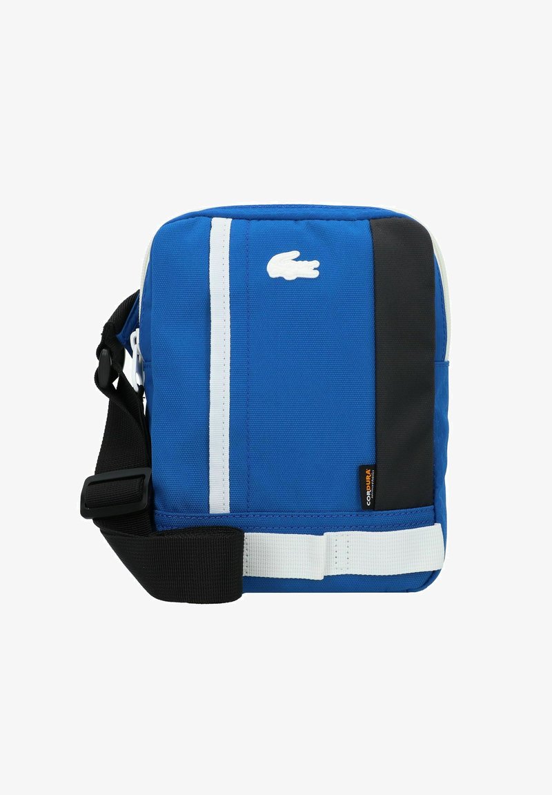 Lacoste VERTICAL 17 5 CM Schoudertas Marina Noir Farine blauw lacoste-vertical-17-5-cm-schoudertas-marina-noir-farine-blauw