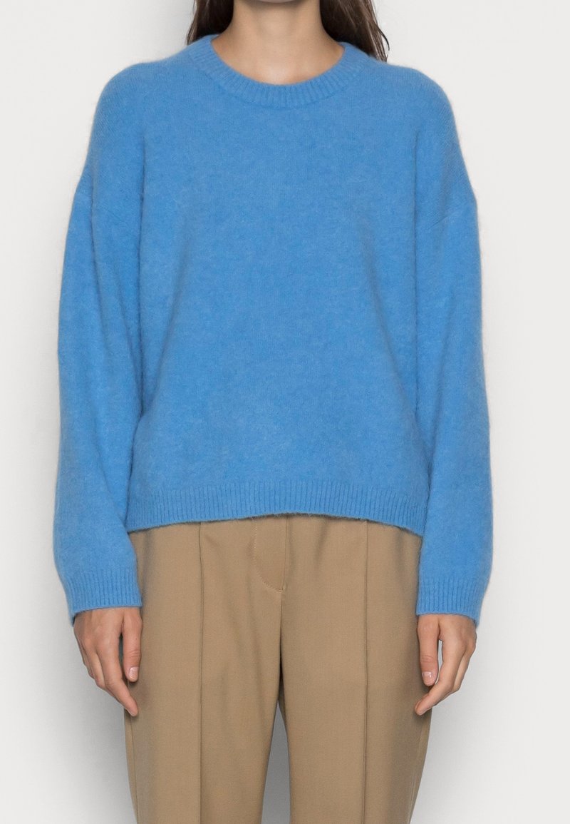 ARKET Stickad tröja - blue