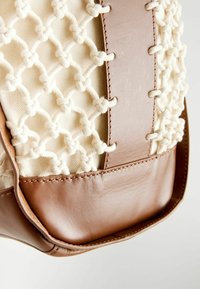 Next KNOTTED - SHOULDER REGULAR FIT - Shopping Bag - tan brown
