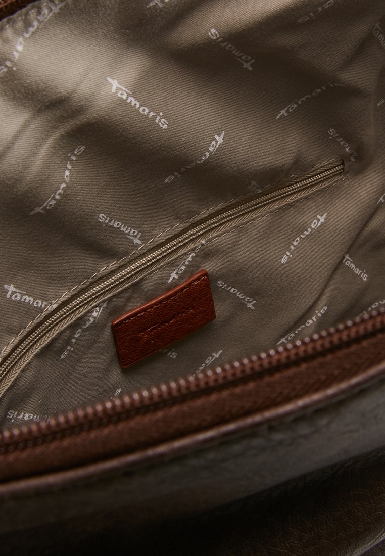 Tamaris SMIRNE HOBO BAG Skulderveske dark brown comb Tamaris SMIRNE HOBO BAG Skulderveske dark brown comb