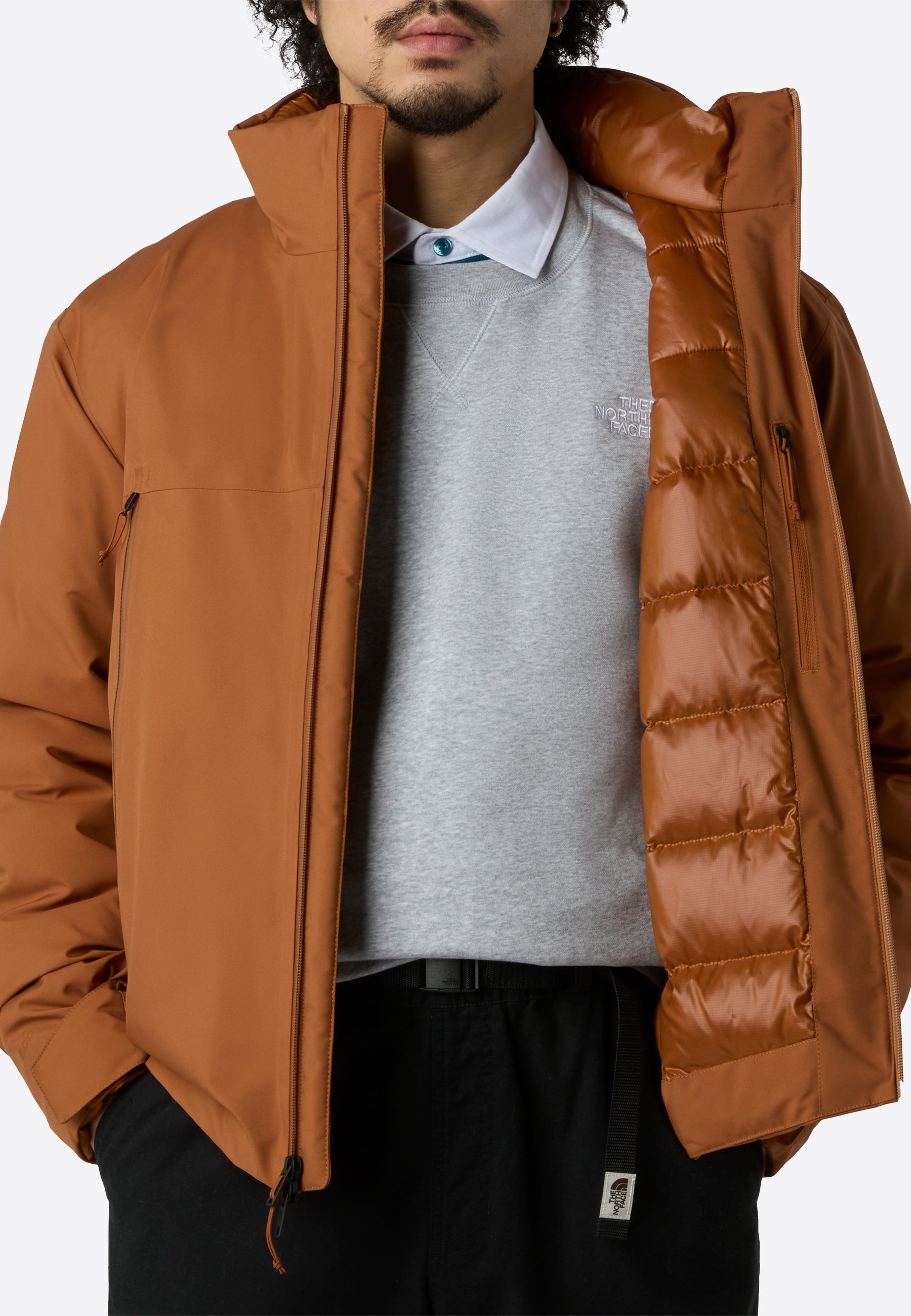 The North Face M TNF RANGE DOWN JACKET - Down jacket - burnt umber