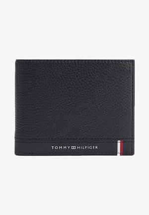 Muzy Portamonete In Pelle Unisex Con Cerniere – Nero, 4 Scomparti, Misura 110x95 Mm