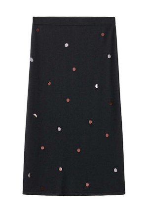 Mango, ADULT - Jupe trapèze - black