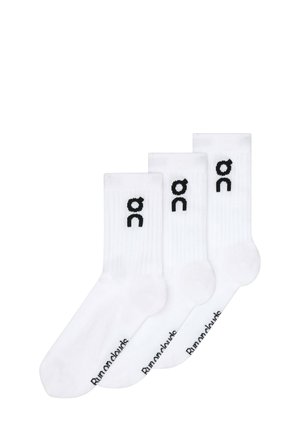 LOGO 3PACK - Ponožky - white