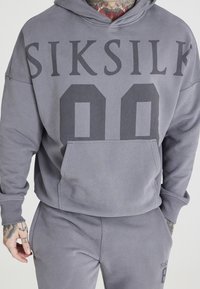 SIKSILK Felpa con cappuccio - grey