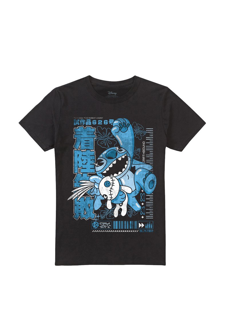 Disney T-shirt print zwart