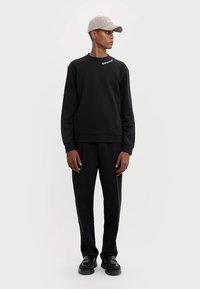 EA7 Emporio Armani FELPA UNISEX - Sportska majica - black