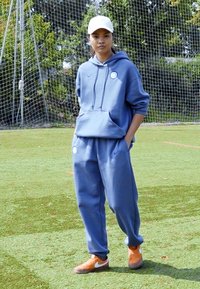 Nike Performance INTER PHNX FLEECE HR OS PANTS - Klubu apģērbs - diffused blue/black/lyon blue