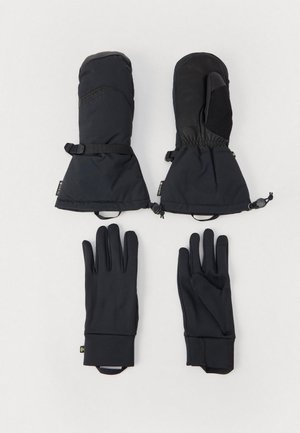 GORE DELUXE 2 IN 1 UNISEX - Manoplas - true black