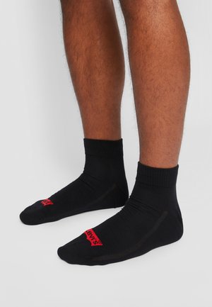 MID CUT BATWING LOGO RECYCLED 3 PACK - Socks - black