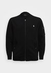 DOUBLE KNIT BOMBER JACKET - Bomberjacke - black
