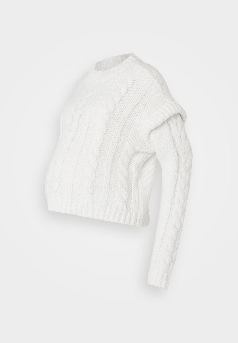 Pieces Maternity Trui wit Pieces Maternity Trui wit