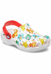 Crocs Zuecos - white   multi