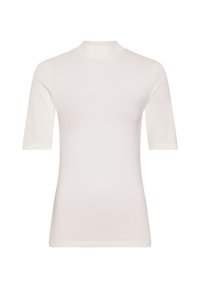 STRETCH SLIM MOCK - Základné tričko - egret