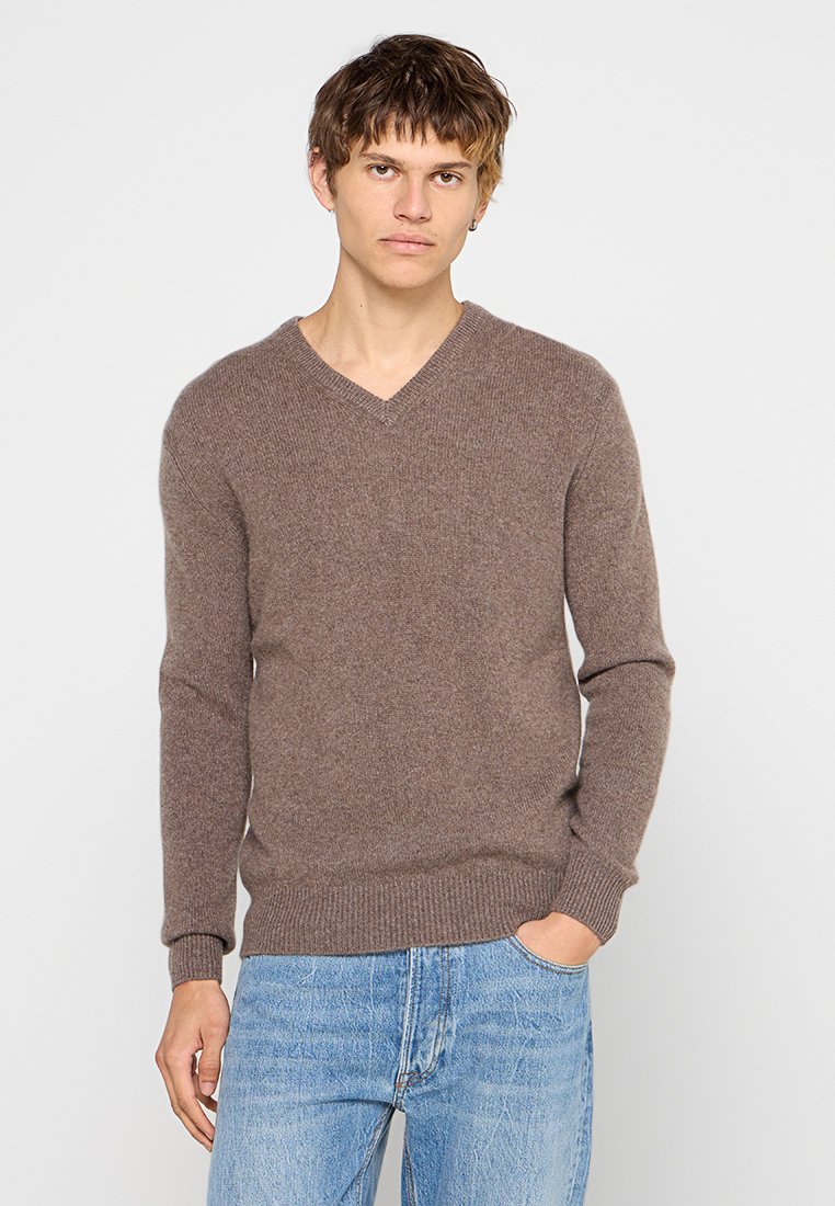 Authentic Cashmere Trui taupe